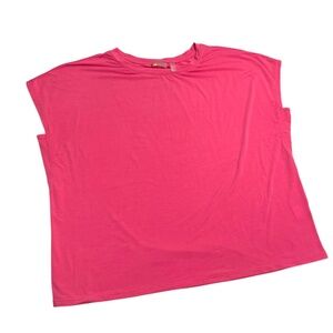 Zella Activewear T Shirt Sz XL Fuchsia Pink
